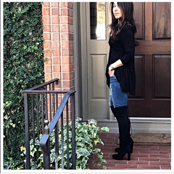 ✨LAST ONES✨Black best selling over the knee boots - Picture 7 of 7